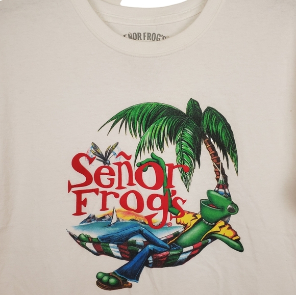 Vintage Señor Frog's Graphic T-Shirt. Youth XL - Picture 9 of 9